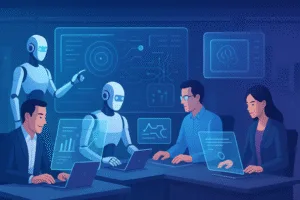 AI future of work 2025, AI in healthcare, AI in education, workplace AI tools, human-AI collaboration, AI productivity